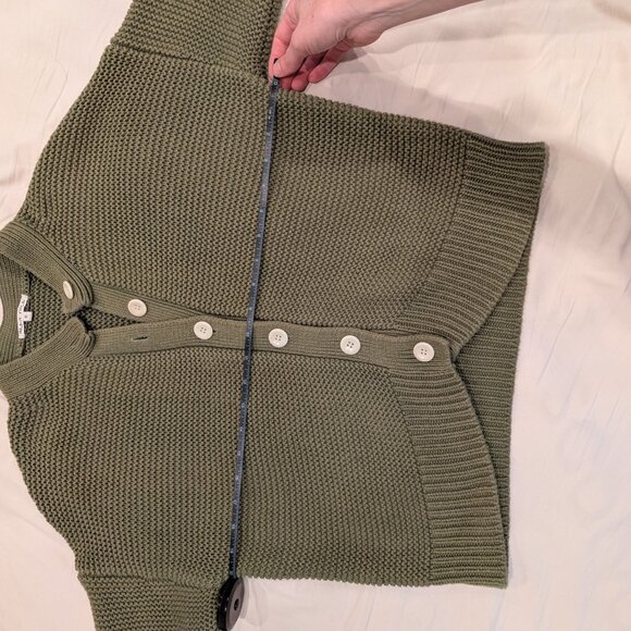 Alex Mill Faded Grove Cotton Cardigan (size medium) - Picture 3 of 4